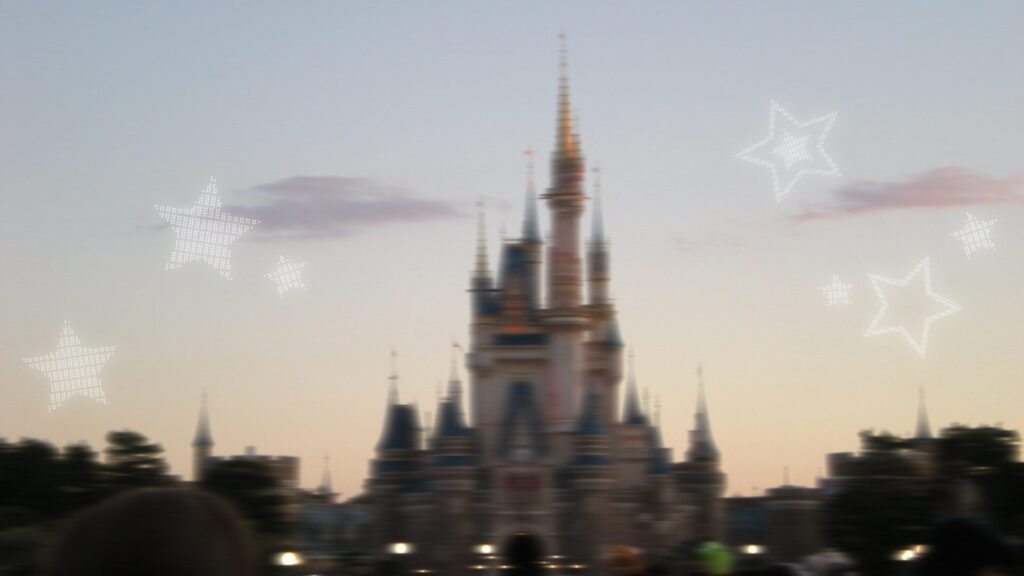 ふわふわ加工した写真