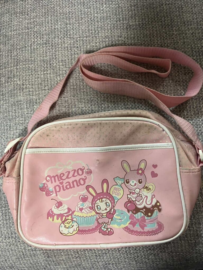 「幼稚園時代の通園バッグ」「mezzo piano」「べリエちゃん」