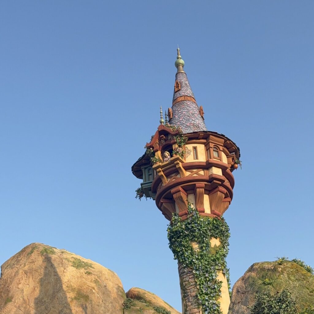 ラプンツェルのアトラクションの様子