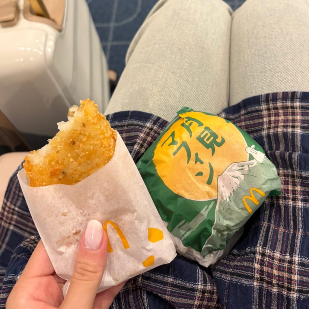 マクドナルド月見　朝マック