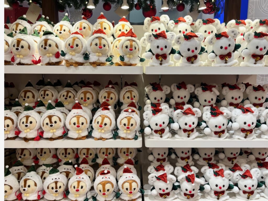 うるぽちゃちゃん　チップ　デール　雪だるま