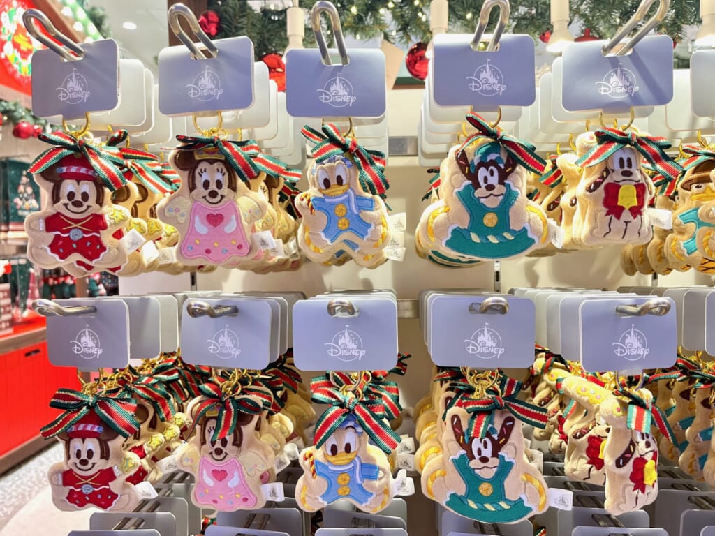 クッキー風キーホルダー　ミッキー＆フレンズ