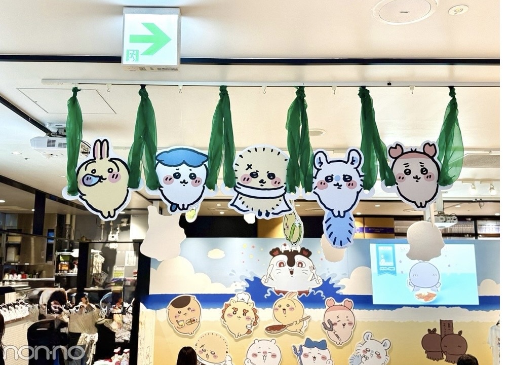 「映画ちいかわ 人魚の島のひみつCollaboration CAFE」内観2