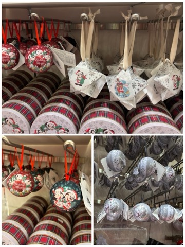 ディズニーストアクリスマス2025 お菓子のオーナメント