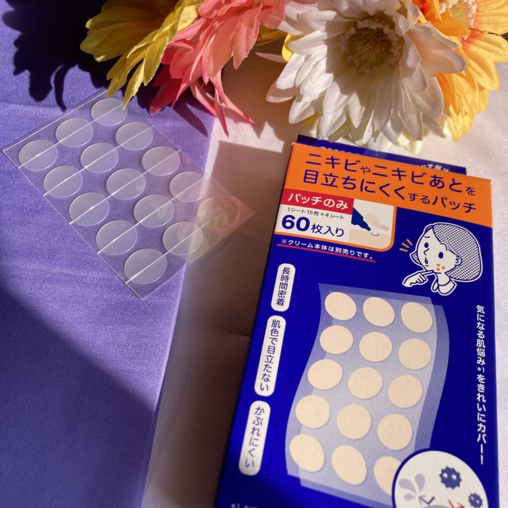 IHADA　ニキビパッチ全体
ニキビパッチシール部分