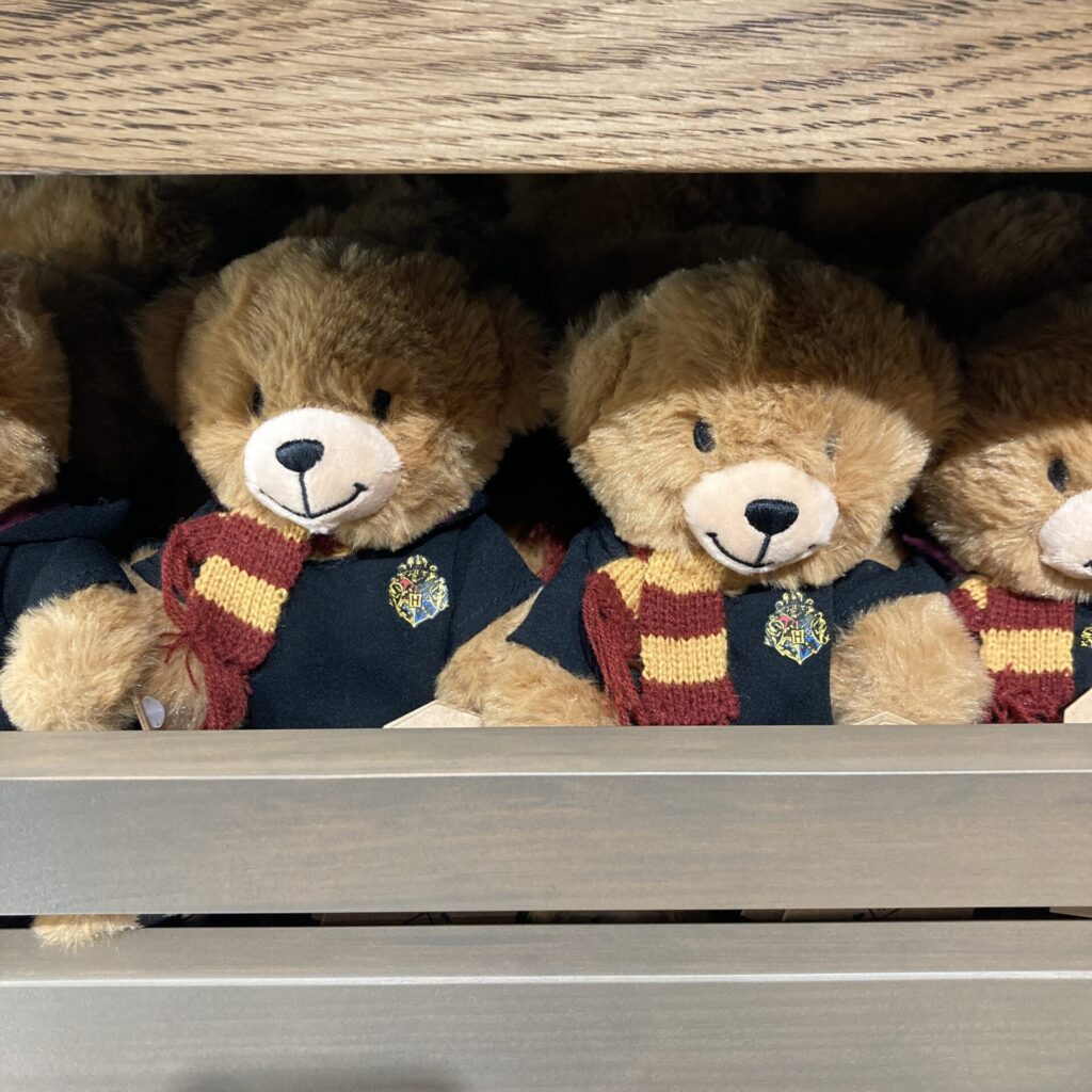 グリフィンドールロゴ ベア ぬいぐるみ正面