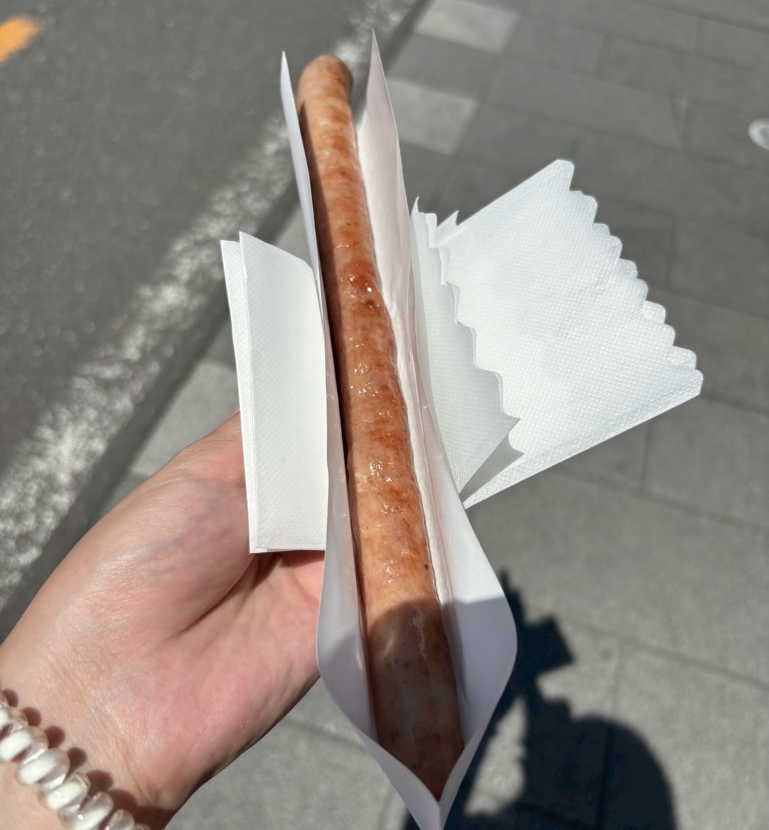 Mio Casalo 蔵のまち店
長~いソーセージ