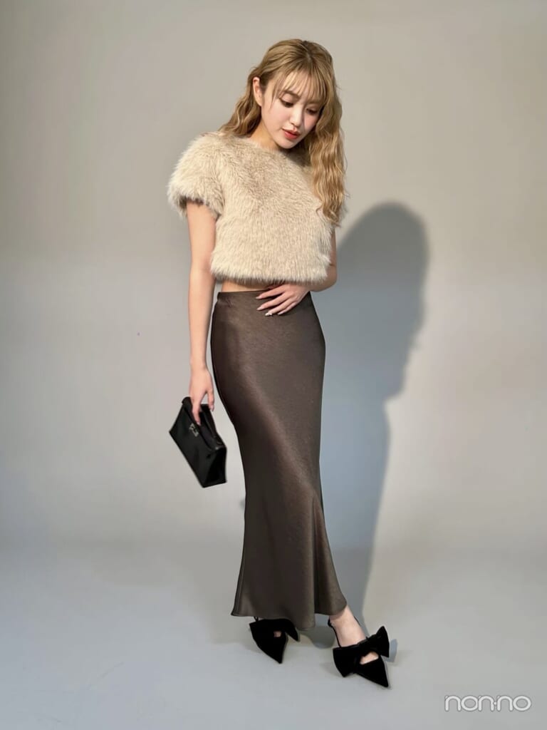 香音の冬私服アウターなし