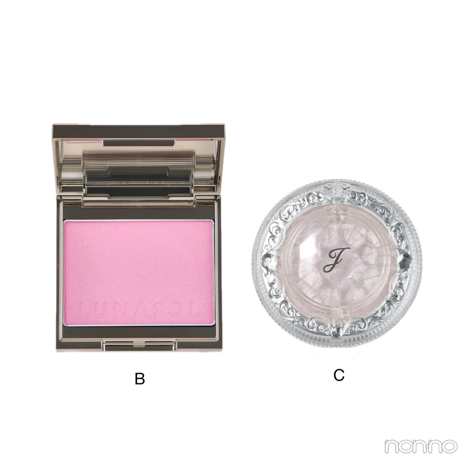 ブルべ冬におすすめメイクの頬使用コスメ