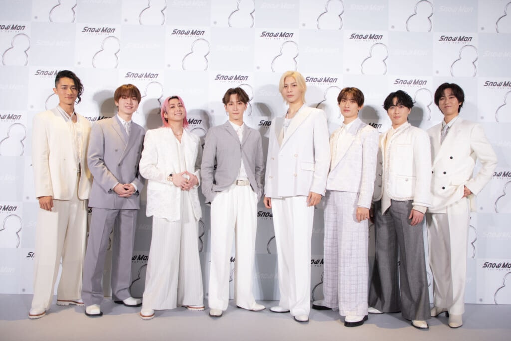 POP-UP登壇イベントでのSnow Man