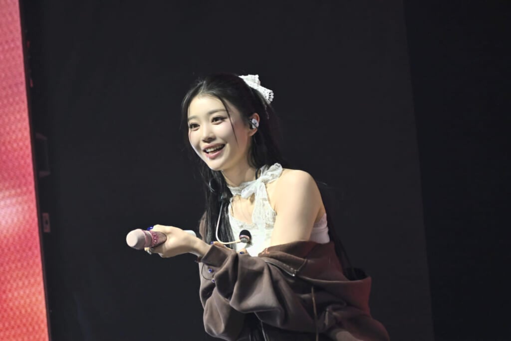 Kep1erのシャオティンのライブフォト