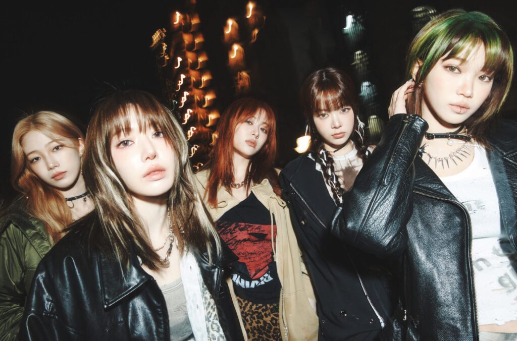 LE SSERAFIMの『DIFFERNT』キービジュアル