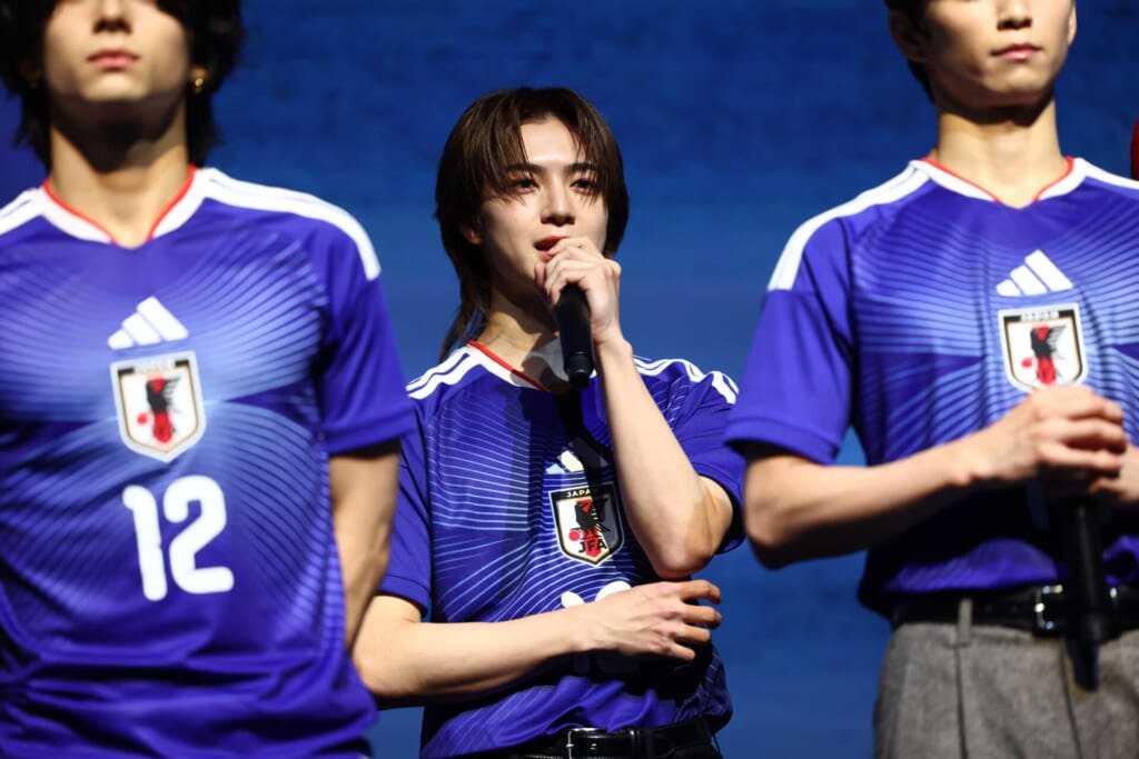 INIの佐野雄大さん。サッカー部時代はBチームのキャプテン。