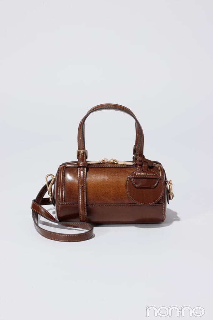 エノラ ボウリングバッグ　タン