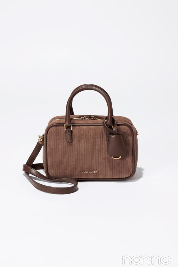 ミニシアンナ ボウリングバッグ 　モカブラウン