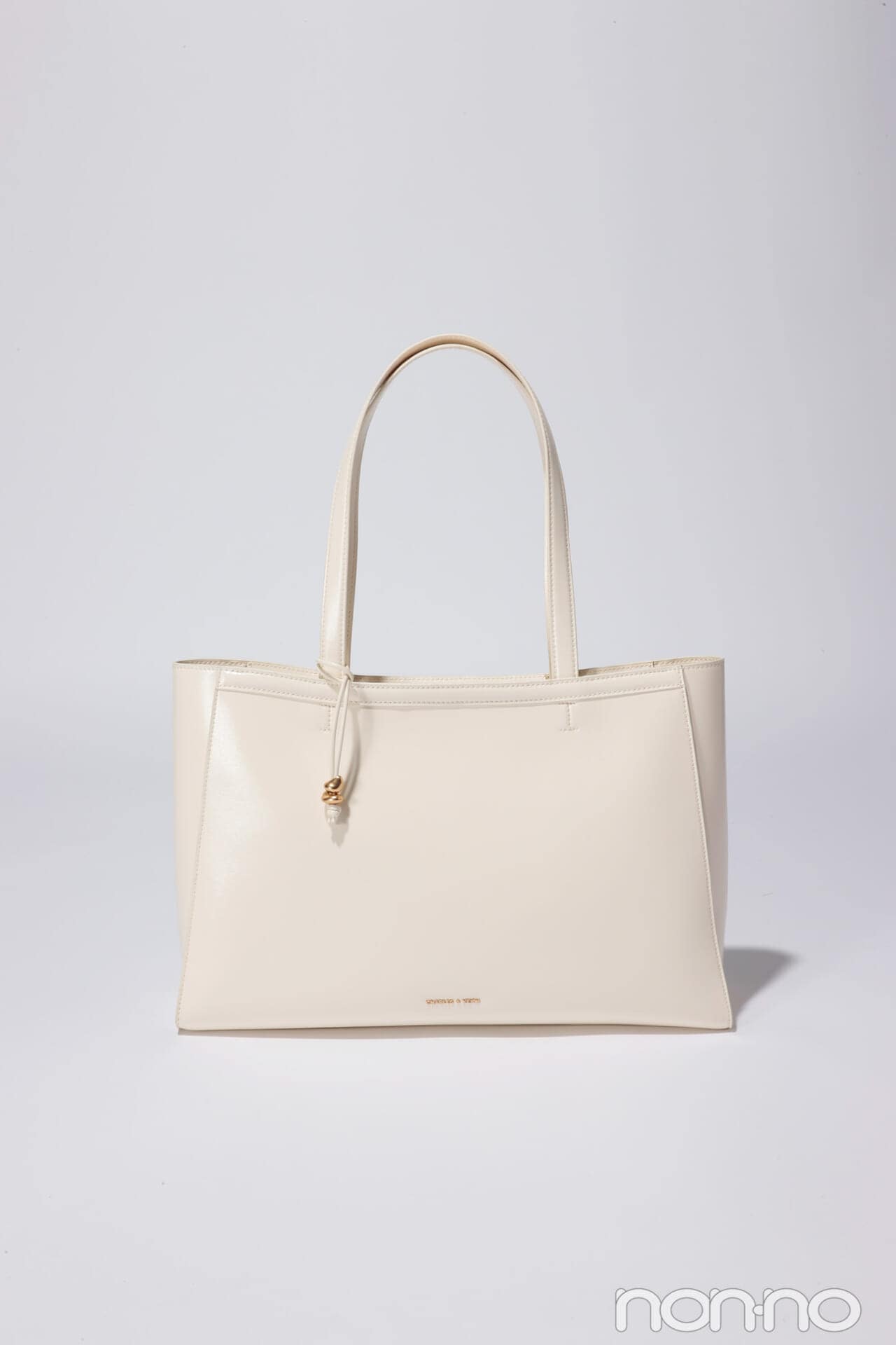 オーガスチン ダブルハンドルトートバッグ クリーム