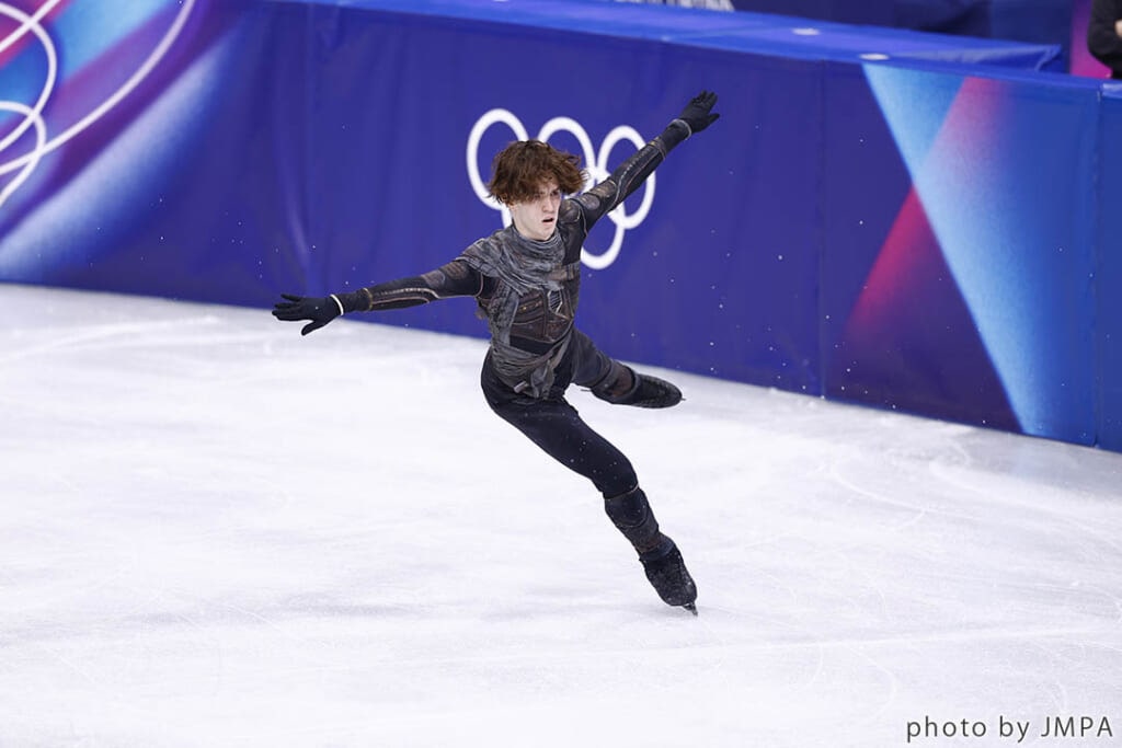 ミラノ五輪フィギュアSP5位のカザフスタン代表ミハイル・シャイドロフ(Mikhail SHAIDOROV)選手の演技