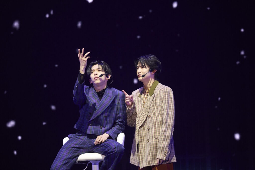 リョウガさんとハルさんのパフォーマンス