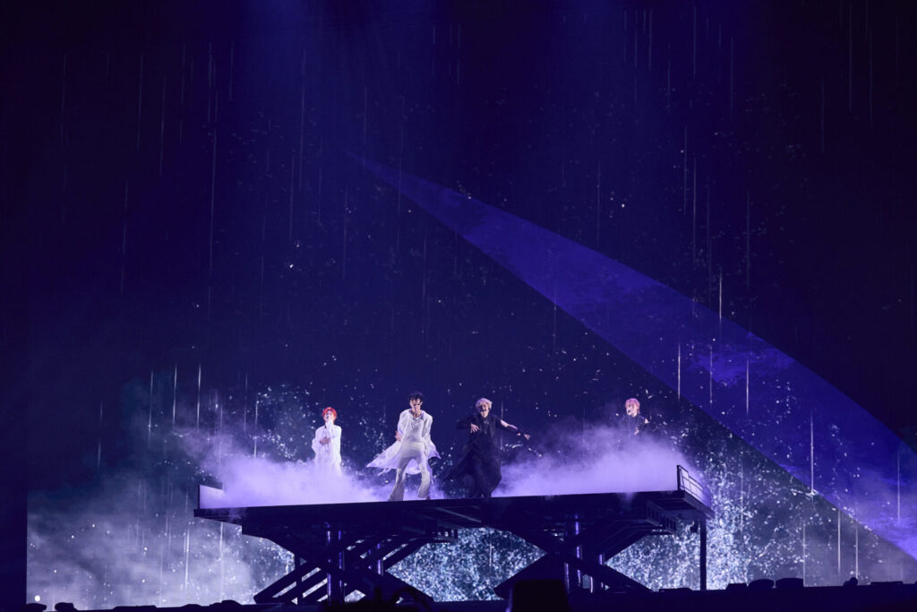 タカシさん、タクヤさん、ユーキさん、シューヤさんのユニットパフォーマンス