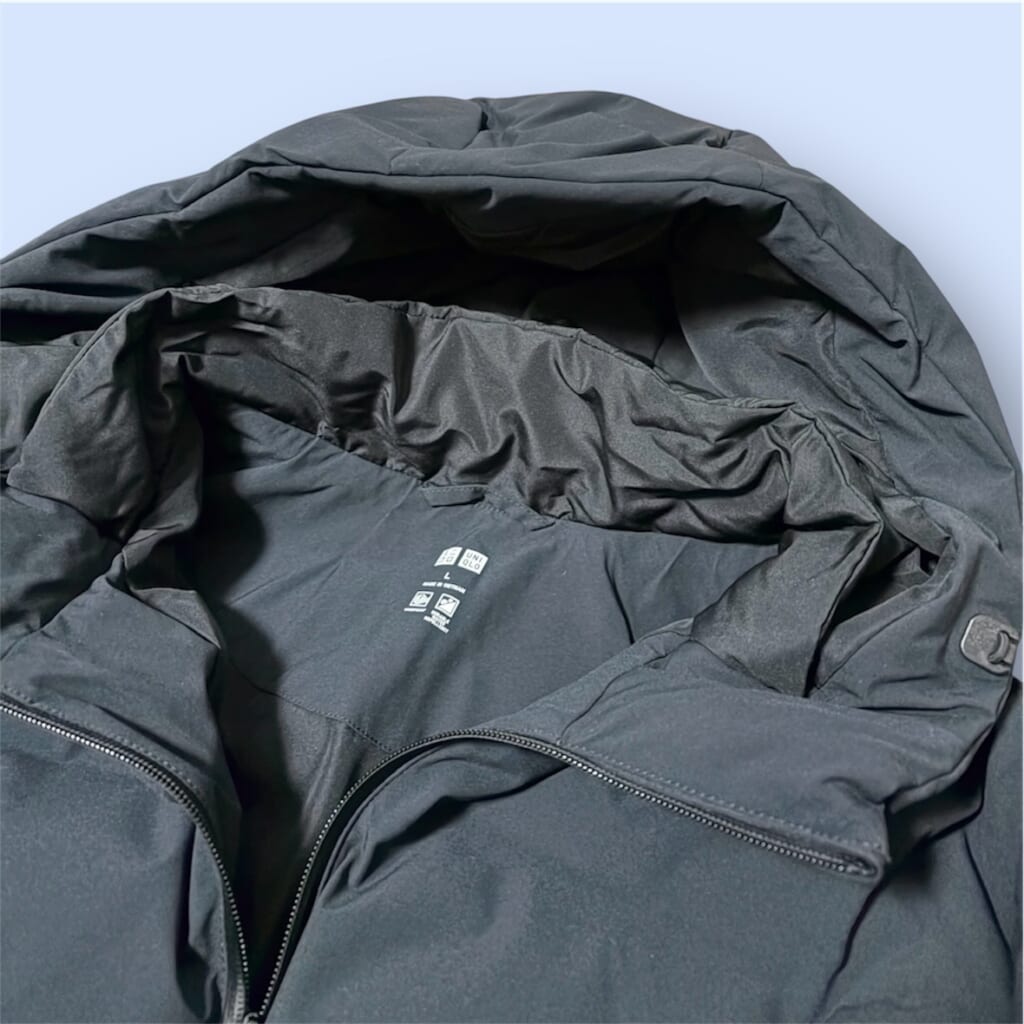 ユニクロ シームレスダウンパーカ
首周り暖かい