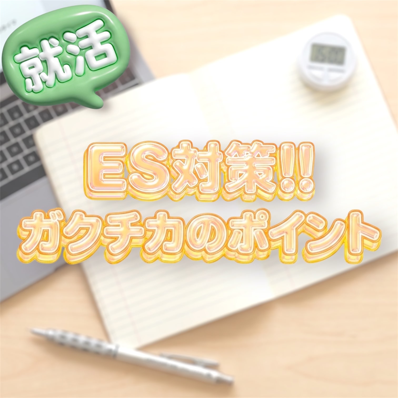 ES対策 ガクチカのポイント