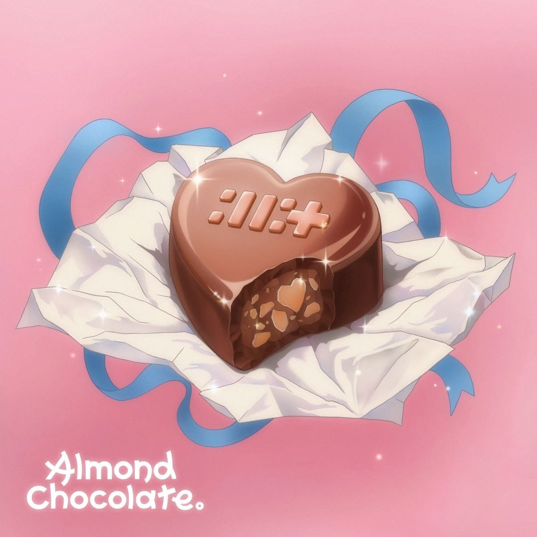  'Almond Chocolate'ジャケ写