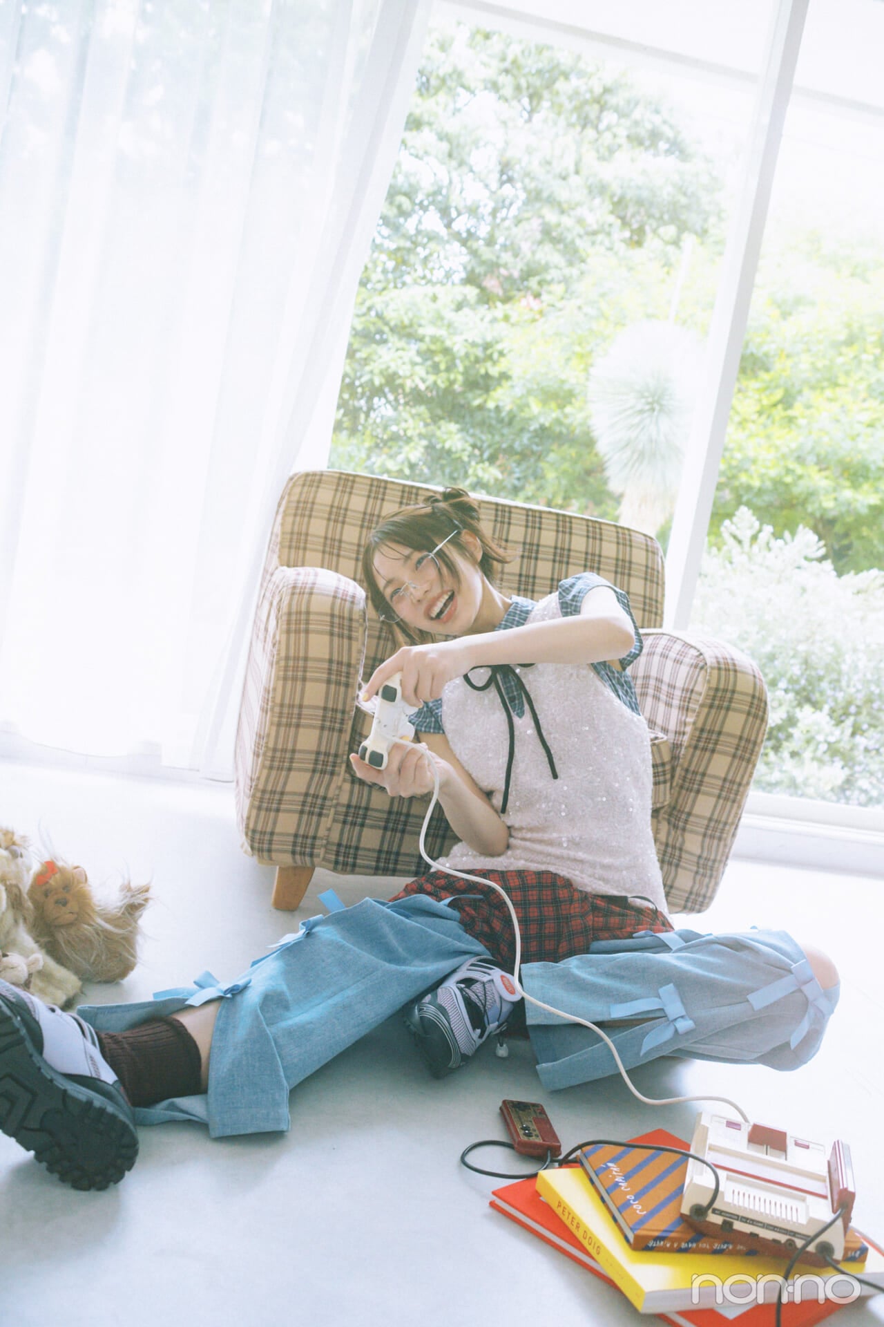 菊地姫奈のひなでぃぐ。第11回ゲームを楽しんでいるショット