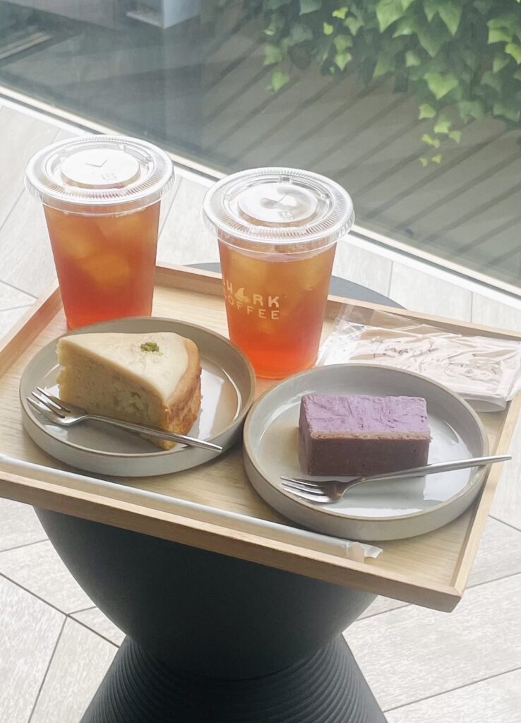 SHARK COFFEEのメニュー4つ