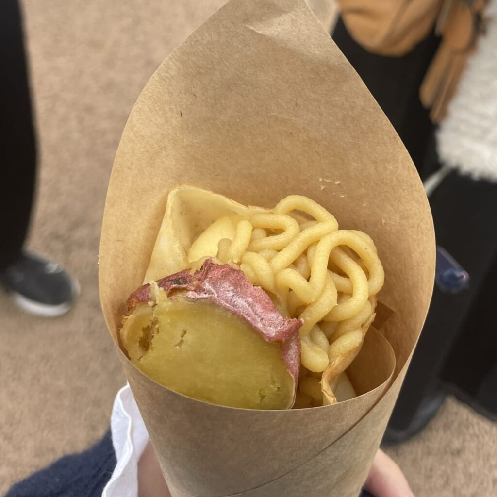 やきいもクレープ