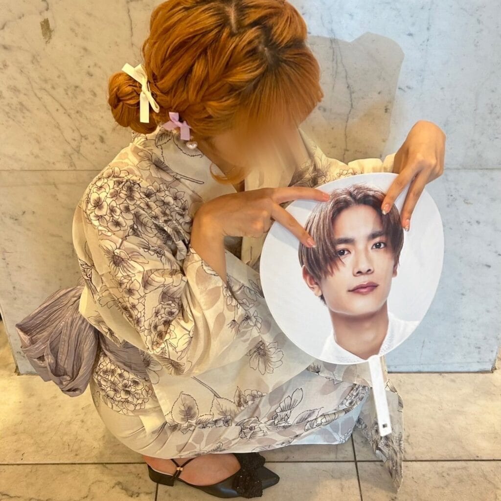 浴衣参戦コーデ