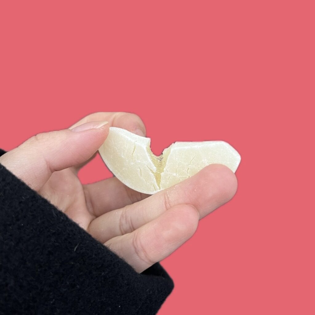 まるでりんごグミ　食べてみた　味　食感