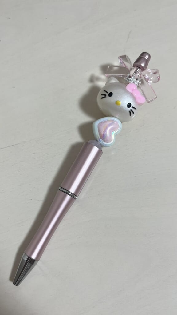 デコレーションしたボールペン