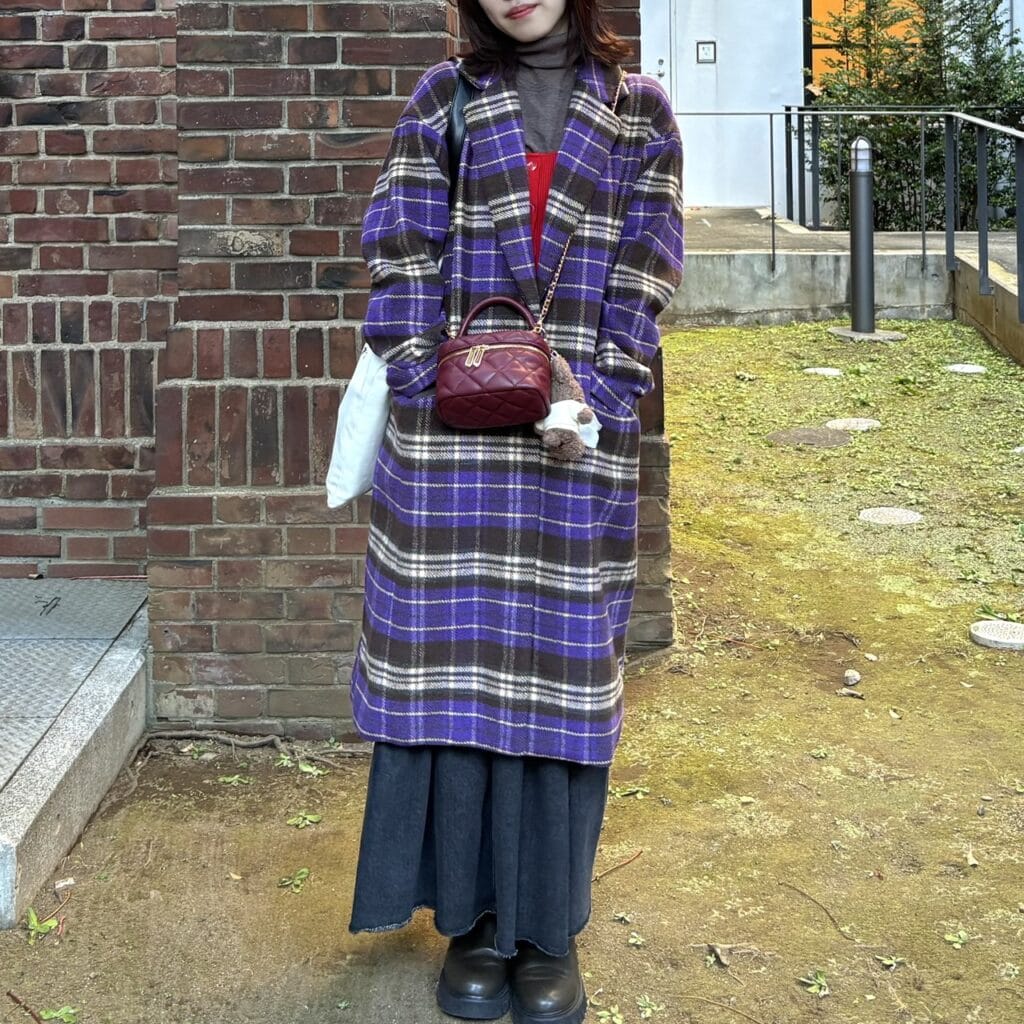 大学生のバレンタインデーの日のコーディネート