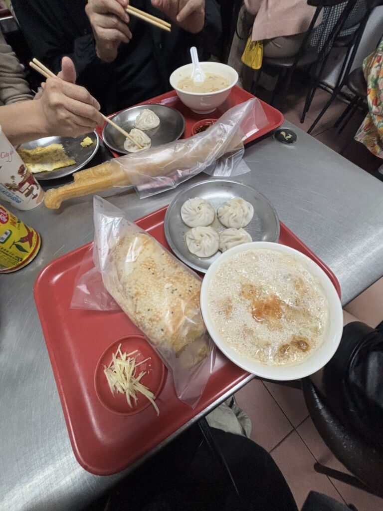 台湾　朝ごはん