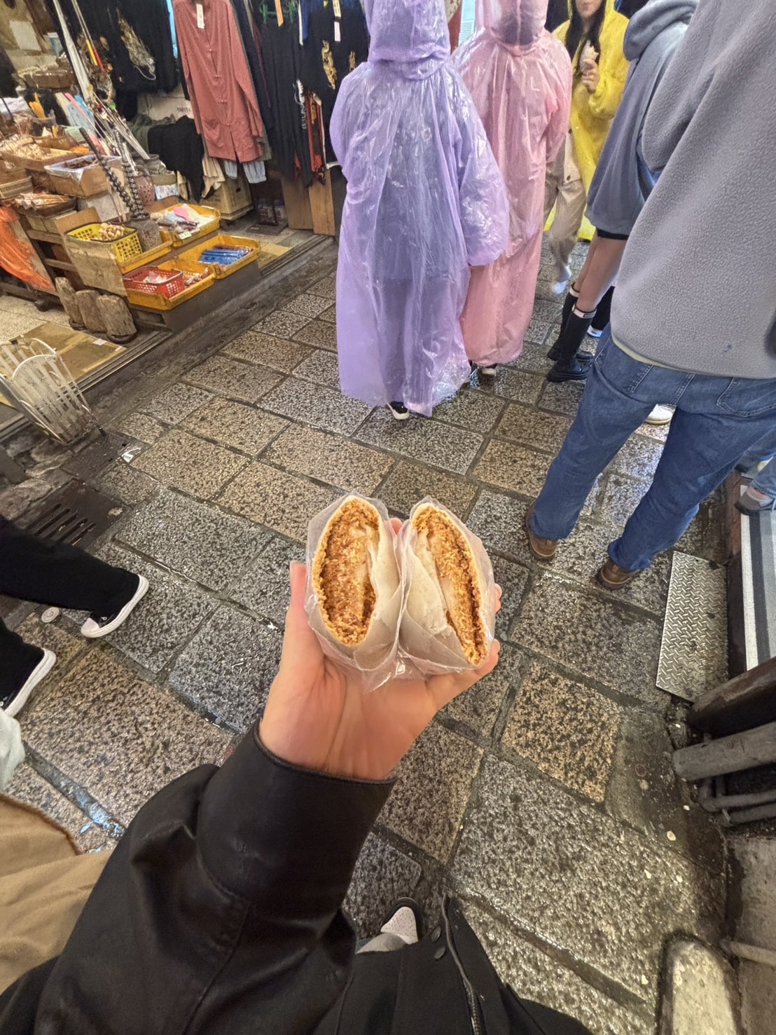 阿珠雪在焼 パクチー入りアイスクレープ