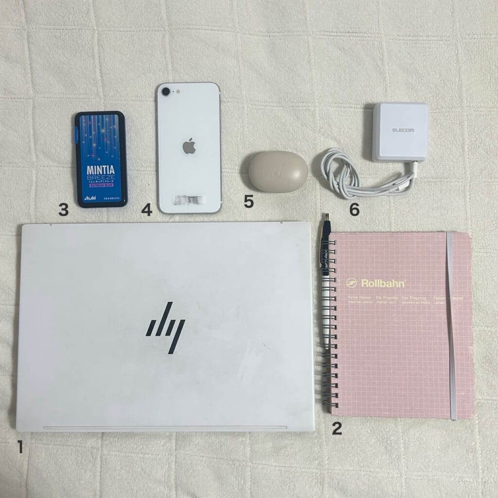 1年目OLの通学バッグの中身(お仕事グッズ篇)