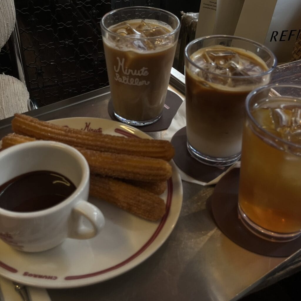 大学生エディターズ 狎鴎亭おすすめグルメ 「Minute Papillon Chorros」のチュロス