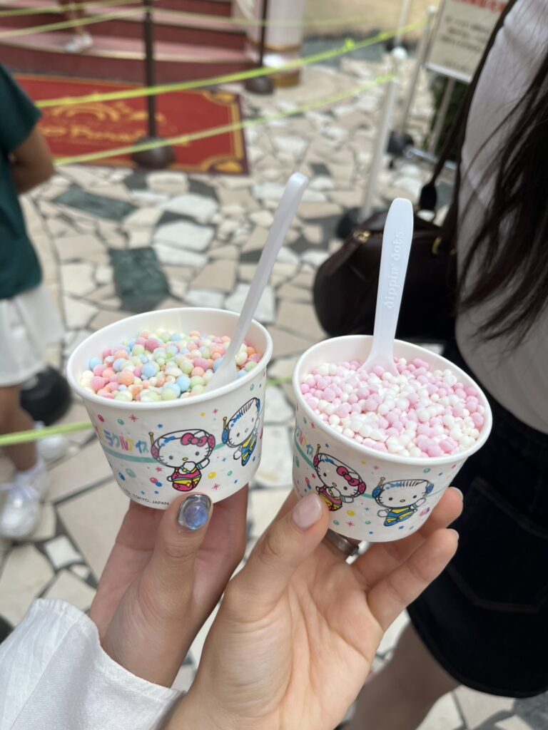 ピューロランド　つぶつぶアイス
