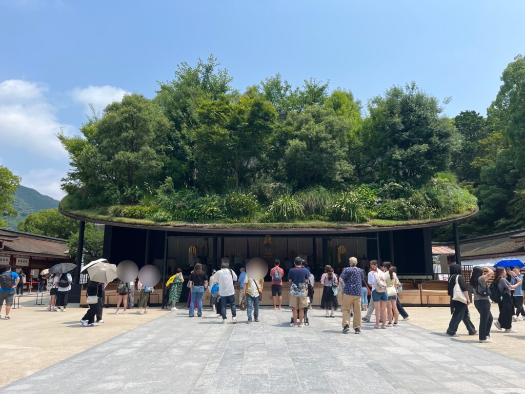 大宰府　仮殿　夏