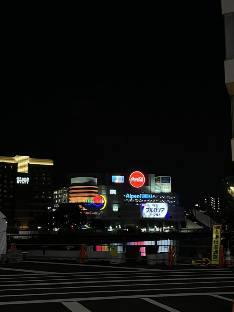 博多駅周辺　夜景