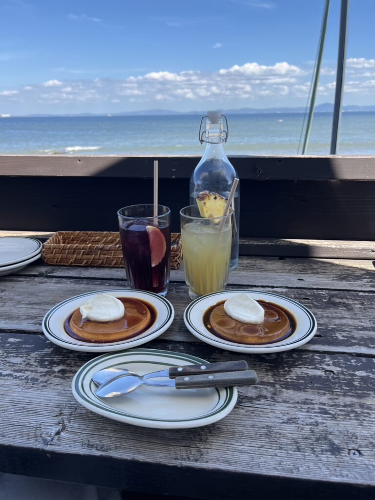 beachend cafe プリン
