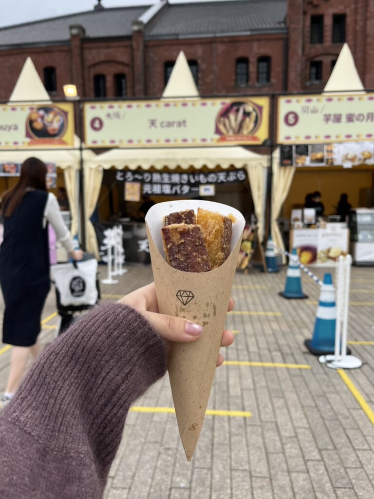 おいも万博　天ぷら