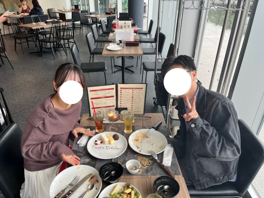 アレグリアみなとみらい　誕生日プレート