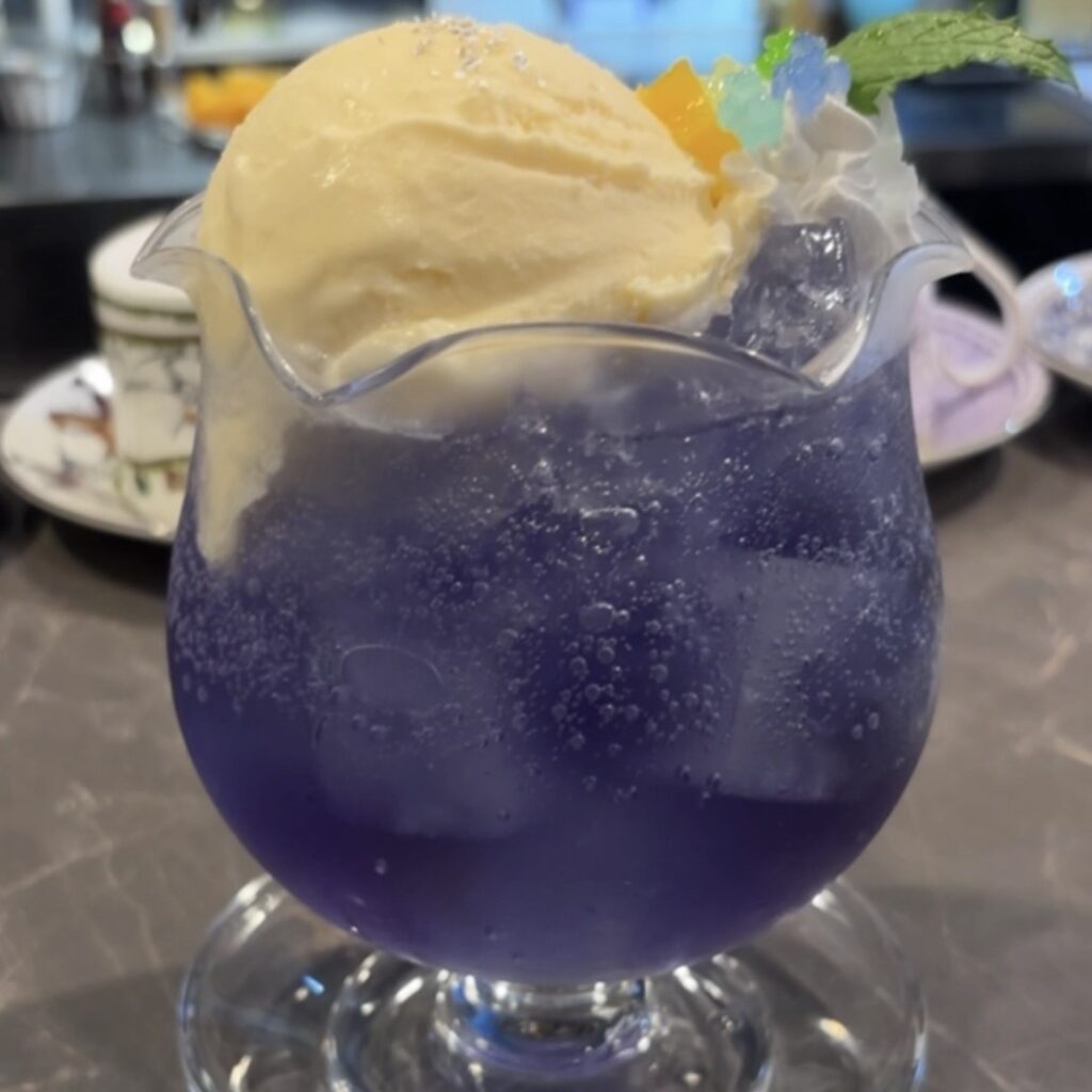 あじさいクリームソーダ