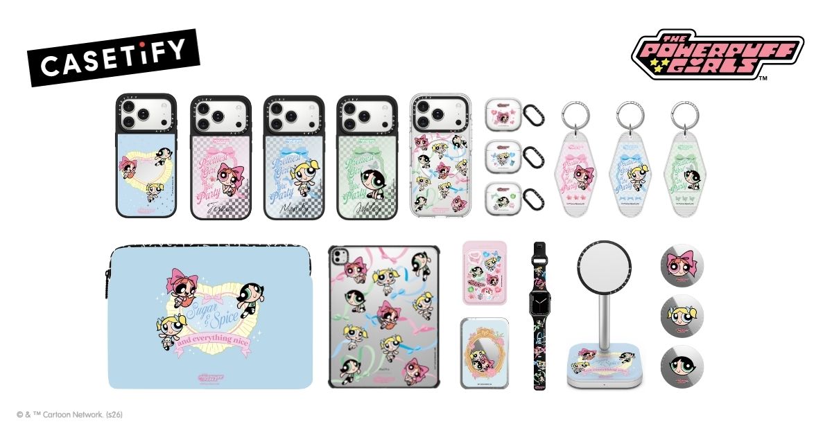 【CASETiFY】パワーパフガールズ アクリル キーホルダー パワーパフ ガールズ×CASETiFY】スマホやイヤホン、タブレットのケース