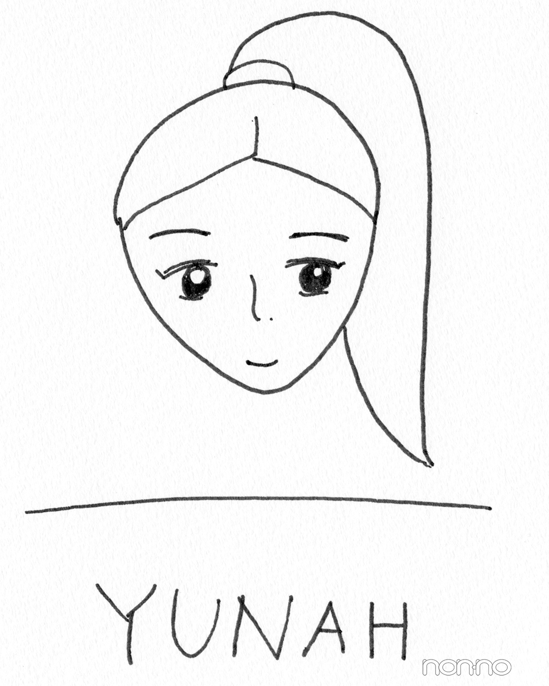 YUNAHの自画像