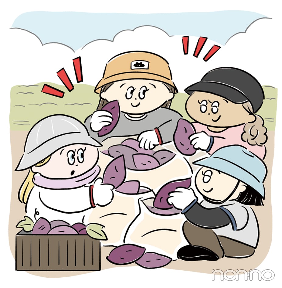 みんなの海外体験レポイラスト3-1