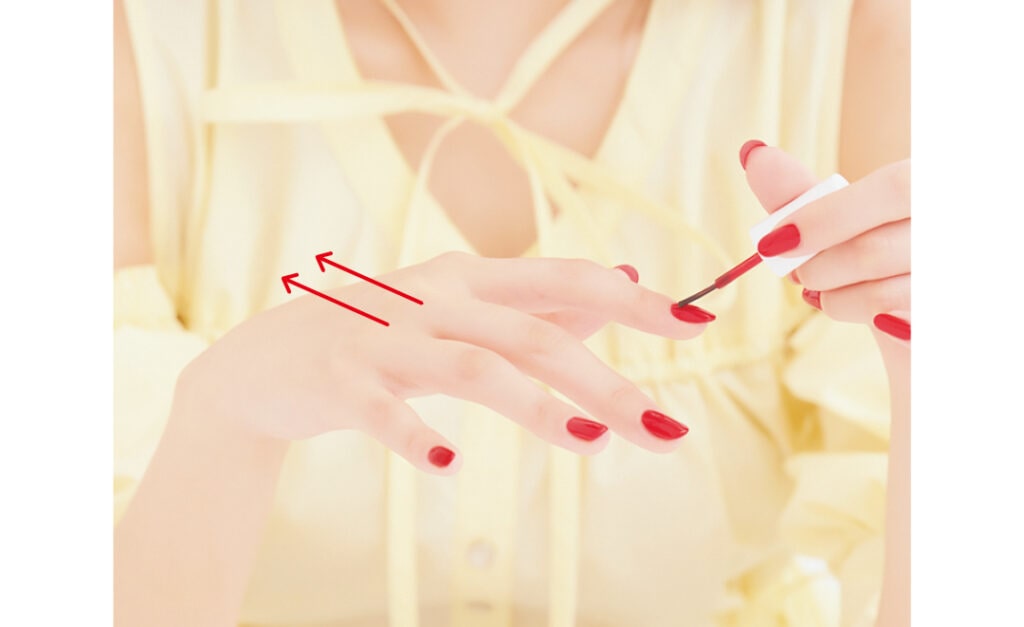 加藤栞のもちがよくなるセルフネイルの基本プロセスカット12