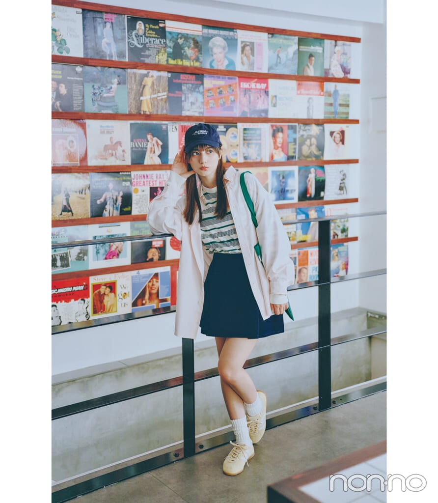 小坂菜緒の4系統別着回しモデルカット4-4