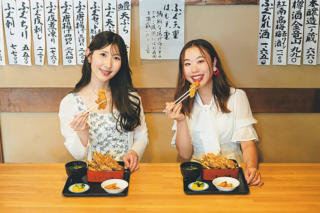 魚昇　江戸っ子に愛されてきた「ふぐ天重」に舌鼓！